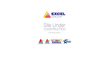 Tablet Screenshot of excelgroup.in